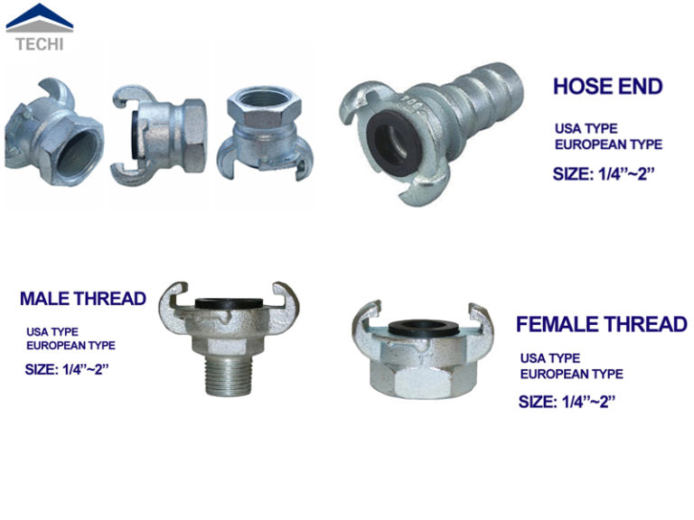 2Lug Air Hose Coupling Top quality Hydraulic Pipe ClampHose Clamp