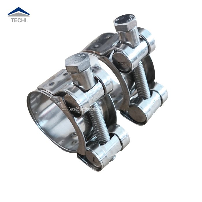 Heavy Duty Hose Clamp W4 Stainless Steel SS304 Top quality Hydraulic