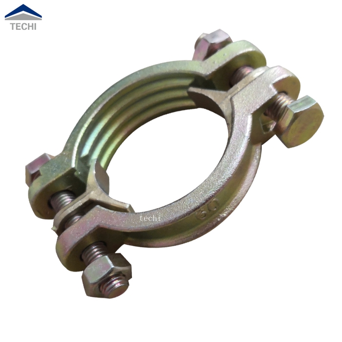 Double Bolt Hose Clamp SL76mm  Top quality Hydraulic Pipe Clamp