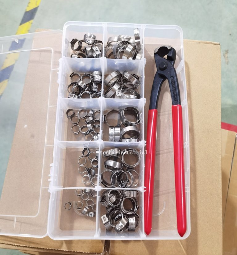 Single Ear Hose Clamp Kit Top quality Hydraulic Pipe ClampHose Clamp